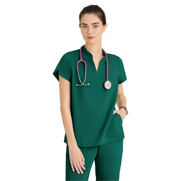 Grey's Anatomy Spandex Stretch - Women's Two-Pocket Avery... - Grey's Anatomy Spandex Stretch - Women's Two-Pocket Avery... - Image 11 of 29