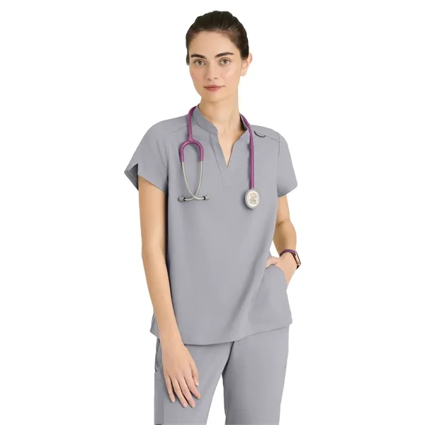 Grey's Anatomy Spandex Stretch - Women's Two-Pocket Avery... - Grey's Anatomy Spandex Stretch - Women's Two-Pocket Avery... - Image 15 of 29