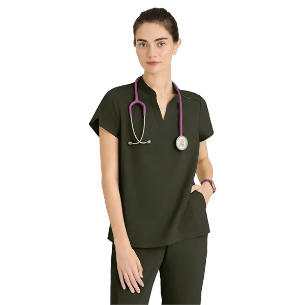 Grey's Anatomy Spandex Stretch - Women's Two-Pocket Avery... - Grey's Anatomy Spandex Stretch - Women's Two-Pocket Avery... - Image 19 of 29
