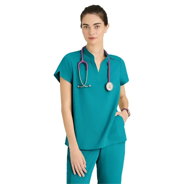 Grey's Anatomy Spandex Stretch - Women's Two-Pocket Avery... - Grey's Anatomy Spandex Stretch - Women's Two-Pocket Avery... - Image 25 of 29