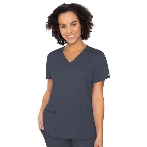 Med Couture - MC Touch - Women's 4-Pocket Knit Back Top - Med Couture - MC Touch - Women's 4-Pocket Knit Back Top - Image 5 of 7