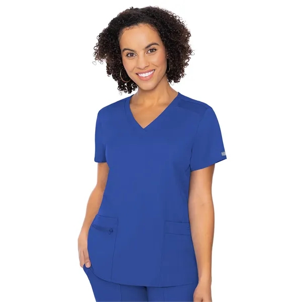 Med Couture - MC Touch - Women's 4-Pocket Knit Back Top - Med Couture - MC Touch - Women's 4-Pocket Knit Back Top - Image 7 of 7