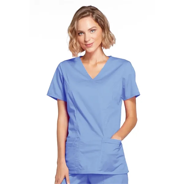 Cherokee - Workwear Core Stretch - Mock Wrap - Cherokee - Workwear Core Stretch - Mock Wrap - Image 5 of 17