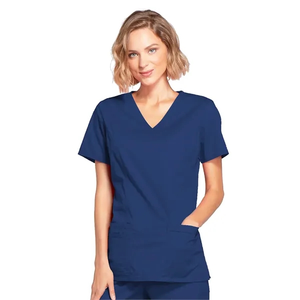 Cherokee - Workwear Core Stretch - Mock Wrap - Cherokee - Workwear Core Stretch - Mock Wrap - Image 9 of 17