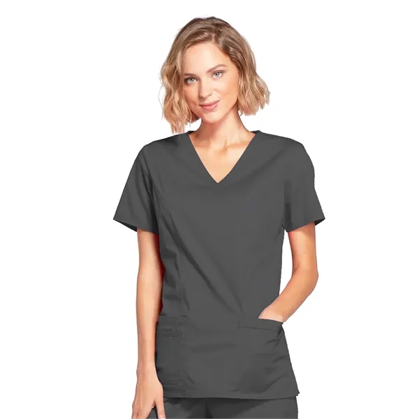 Cherokee - Workwear Core Stretch - Mock Wrap - Cherokee - Workwear Core Stretch - Mock Wrap - Image 11 of 17