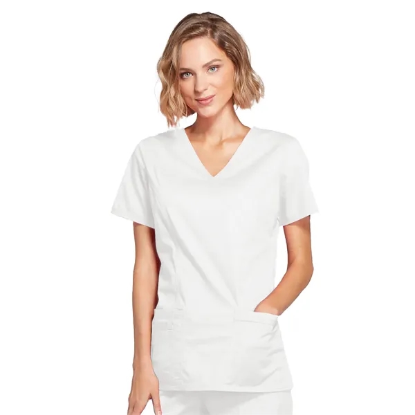 Cherokee - Workwear Core Stretch - Mock Wrap - Cherokee - Workwear Core Stretch - Mock Wrap - Image 15 of 17