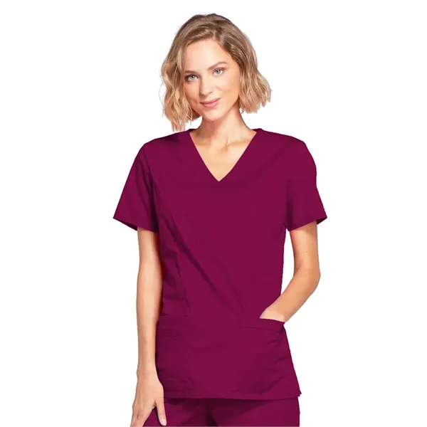 Cherokee - Workwear Core Stretch - Mock Wrap - Cherokee - Workwear Core Stretch - Mock Wrap - Image 17 of 17
