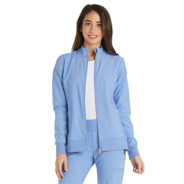 Cherokee - iFlex - 2 Pocket Zip Front Jacket - Cherokee - iFlex - 2 Pocket Zip Front Jacket - Image 7 of 26