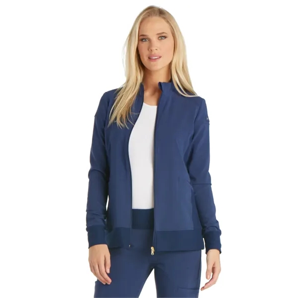 Cherokee - iFlex - 2 Pocket Zip Front Jacket - Cherokee - iFlex - 2 Pocket Zip Front Jacket - Image 12 of 26
