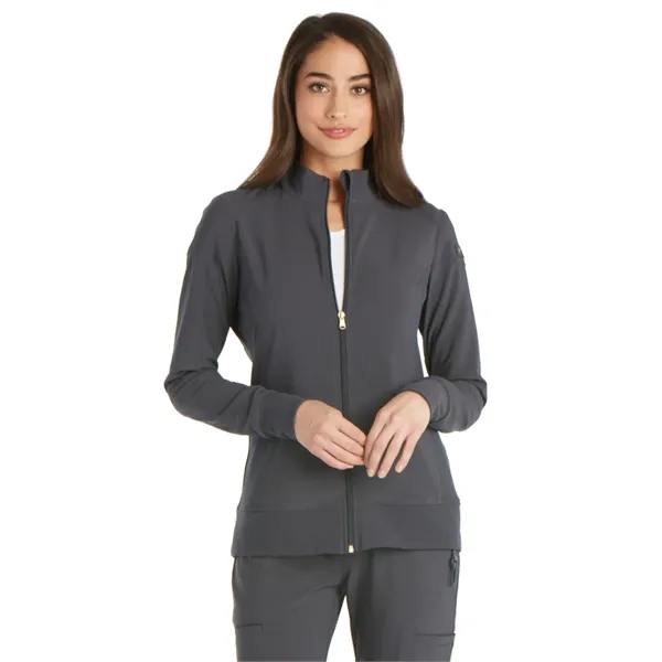 Cherokee - iFlex - 2 Pocket Zip Front Jacket - Cherokee - iFlex - 2 Pocket Zip Front Jacket - Image 15 of 26