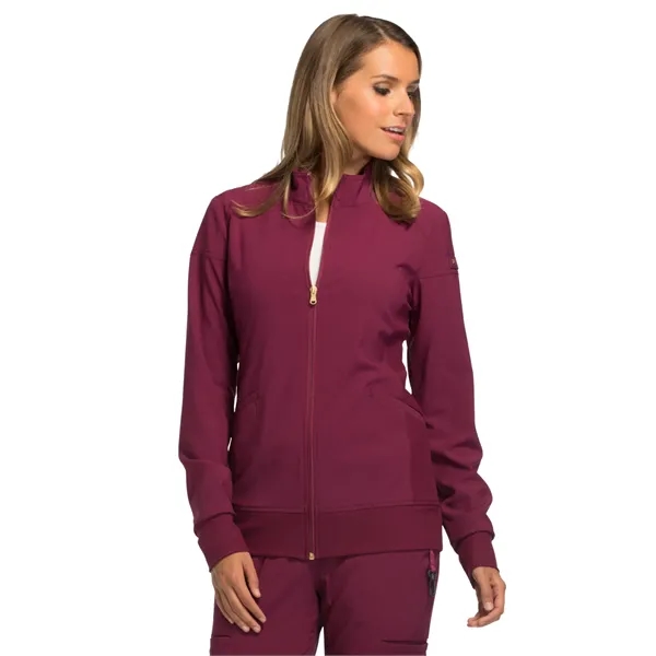 Cherokee - iFlex - 2 Pocket Zip Front Jacket - Cherokee - iFlex - 2 Pocket Zip Front Jacket - Image 23 of 26