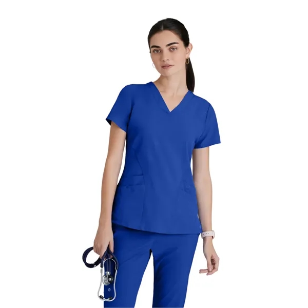 Barco One - Women's Five-Pocket V-Neck Pulse Scrub Top - Barco One - Women's Five-Pocket V-Neck Pulse Scrub Top - Image 7 of 17