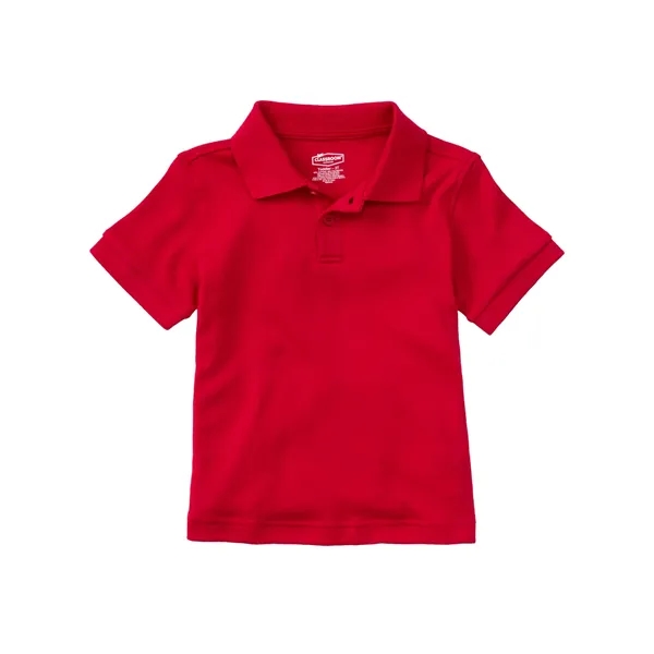 Classroom Uniforms - Preschool Short Sleeve Interlock Polo - Classroom Uniforms - Preschool Short Sleeve Interlock Polo - Image 7 of 10