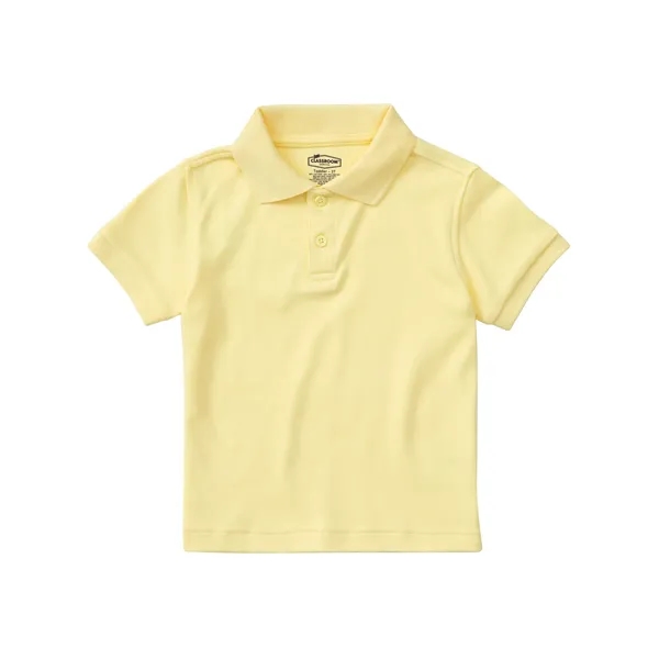 Classroom Uniforms - Preschool Short Sleeve Interlock Polo - Classroom Uniforms - Preschool Short Sleeve Interlock Polo - Image 10 of 10