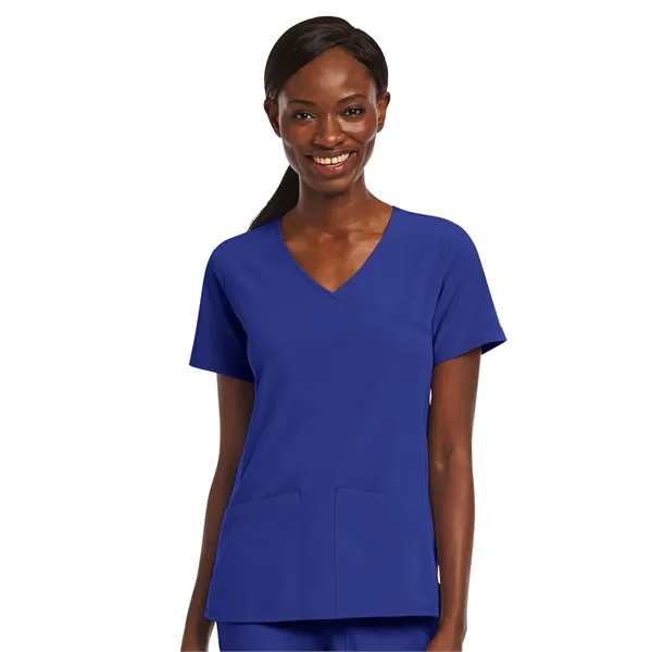 Maevn - Matrix Impulse - Women's Three-Pocket Mock Wrap Top - Maevn - Matrix Impulse - Women's Three-Pocket Mock Wrap Top - Image 11 of 29