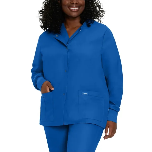 Landau - Essentials - Women's Four-Pocket Crew Neck Warm-... - Landau - Essentials - Women's Four-Pocket Crew Neck Warm-... - Image 7 of 29