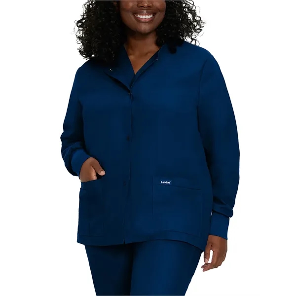 Landau - Essentials - Women's Four-Pocket Crew Neck Warm-... - Landau - Essentials - Women's Four-Pocket Crew Neck Warm-... - Image 15 of 29