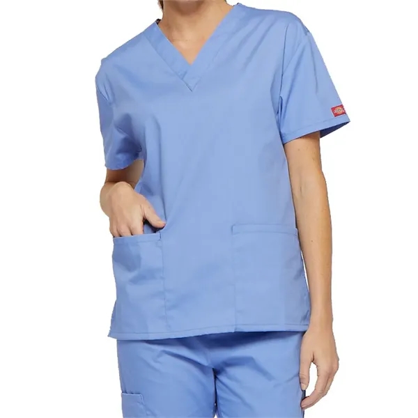Dickies Medical - EDS Signature - Women's V-Neck Top - Dickies Medical - EDS Signature - Women's V-Neck Top - Image 5 of 27