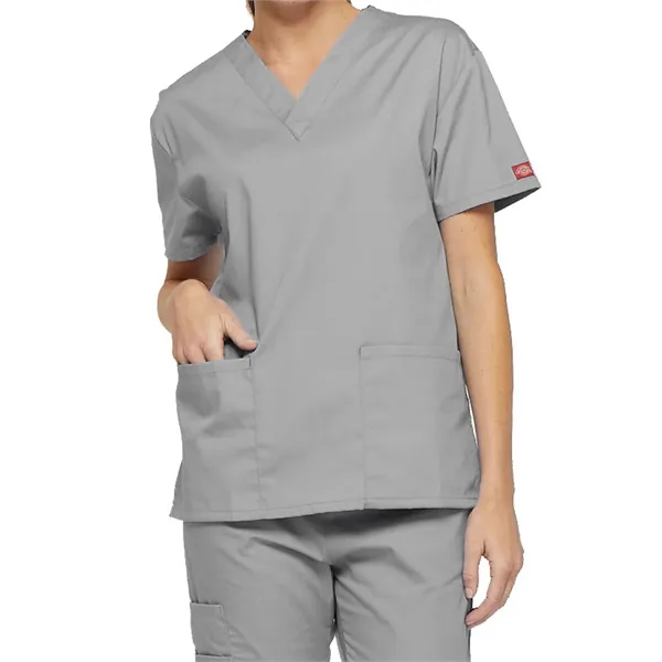 Dickies Medical - EDS Signature - Women's V-Neck Top - Dickies Medical - EDS Signature - Women's V-Neck Top - Image 9 of 27