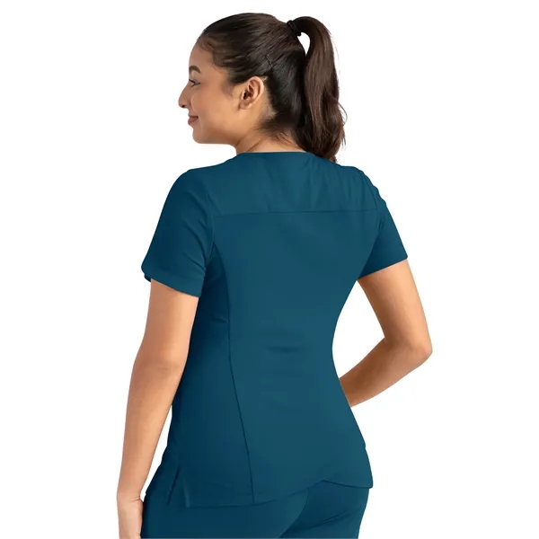 Maevn - Focus - Women's Two-Pocket Tulip-Neck Top - Maevn - Focus - Women's Two-Pocket Tulip-Neck Top - Image 2 of 13