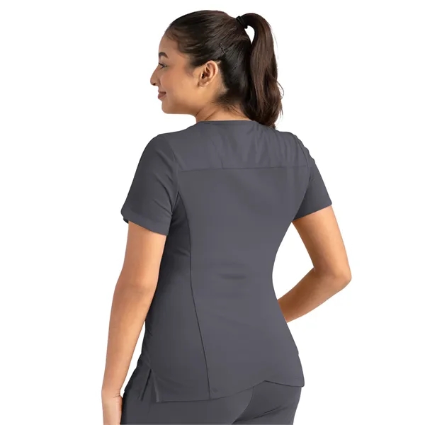 Maevn - Focus - Women's Two-Pocket Tulip-Neck Top - Maevn - Focus - Women's Two-Pocket Tulip-Neck Top - Image 8 of 13