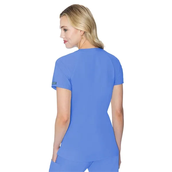 Med Couture - MC Touch - Women's 6-Pocket Raglan Sleeve Top - Med Couture - MC Touch - Women's 6-Pocket Raglan Sleeve Top - Image 2 of 19