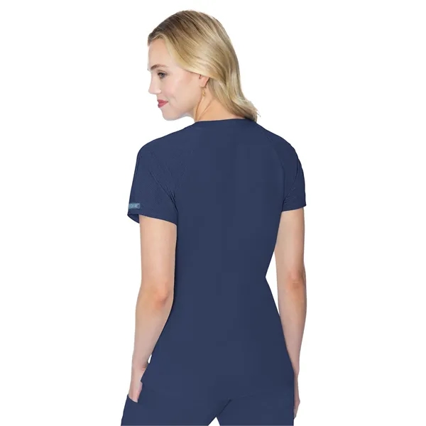 Med Couture - MC Touch - Women's 6-Pocket Raglan Sleeve Top - Med Couture - MC Touch - Women's 6-Pocket Raglan Sleeve Top - Image 6 of 19