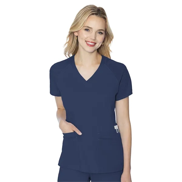 Med Couture - MC Touch - Women's 6-Pocket Raglan Sleeve Top - Med Couture - MC Touch - Women's 6-Pocket Raglan Sleeve Top - Image 7 of 19