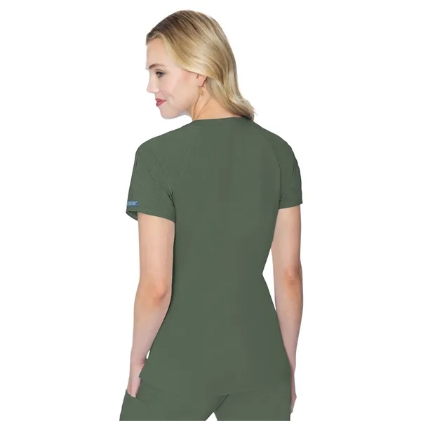 Med Couture - MC Touch - Women's 6-Pocket Raglan Sleeve Top - Med Couture - MC Touch - Women's 6-Pocket Raglan Sleeve Top - Image 8 of 19