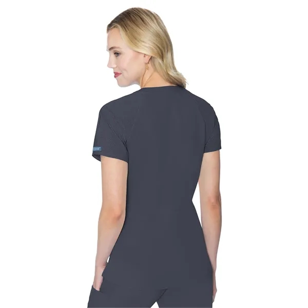 Med Couture - MC Touch - Women's 6-Pocket Raglan Sleeve Top - Med Couture - MC Touch - Women's 6-Pocket Raglan Sleeve Top - Image 10 of 19