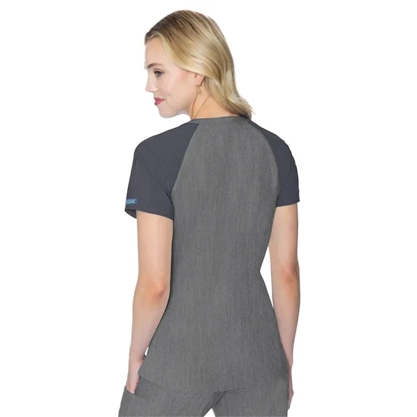 Med Couture - MC Touch - Women's 6-Pocket Raglan Sleeve Top - Med Couture - MC Touch - Women's 6-Pocket Raglan Sleeve Top - Image 14 of 19