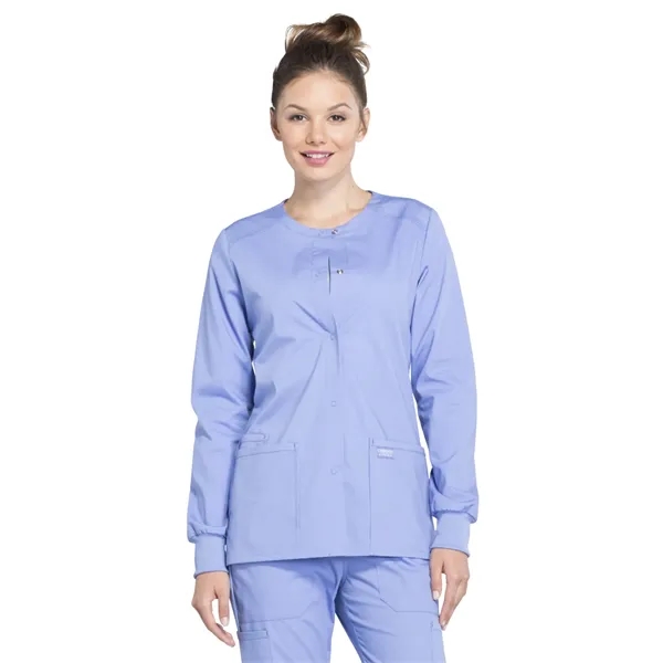 Cherokee - Workwear Professionals - Women's Snap Front Ja... - Cherokee - Workwear Professionals - Women's Snap Front Ja... - Image 5 of 25