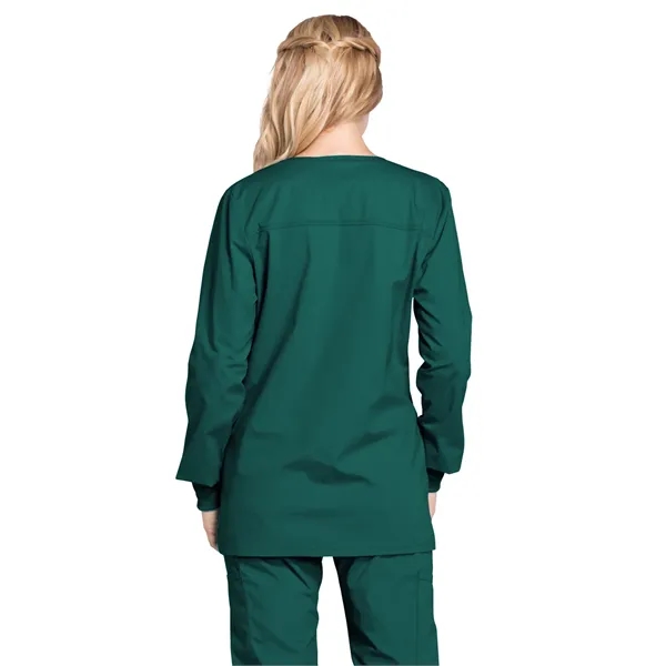 Cherokee - Workwear Professionals - Women's Snap Front Ja... - Cherokee - Workwear Professionals - Women's Snap Front Ja... - Image 10 of 25