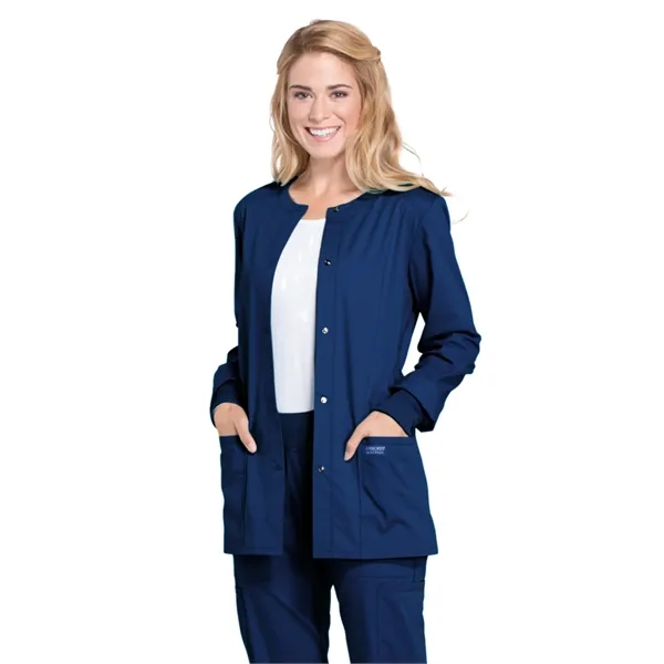 Cherokee - Workwear Professionals - Women's Snap Front Ja... - Cherokee - Workwear Professionals - Women's Snap Front Ja... - Image 13 of 25