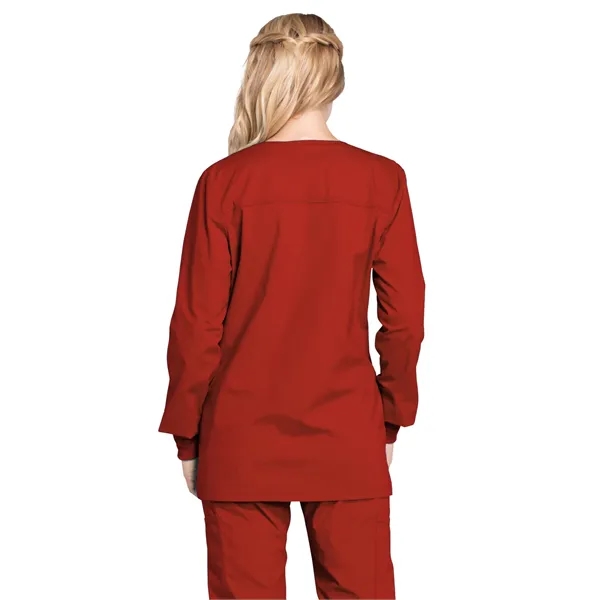 Cherokee - Workwear Professionals - Women's Snap Front Ja... - Cherokee - Workwear Professionals - Women's Snap Front Ja... - Image 18 of 25