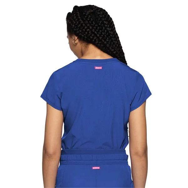 Med Couture - MC AMP - Women's 1-Pocket V-Neck Top - Med Couture - MC AMP - Women's 1-Pocket V-Neck Top - Image 10 of 13