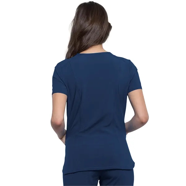 Infinity - Women's 2 Pocket Princess Seams V-Neck Top - Infinity - Women's 2 Pocket Princess Seams V-Neck Top - Image 6 of 17