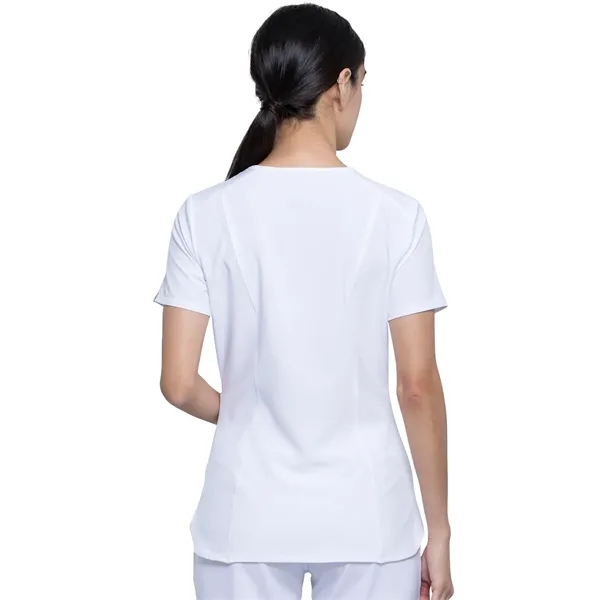 Infinity - Women's 2 Pocket Princess Seams V-Neck Top - Infinity - Women's 2 Pocket Princess Seams V-Neck Top - Image 14 of 17