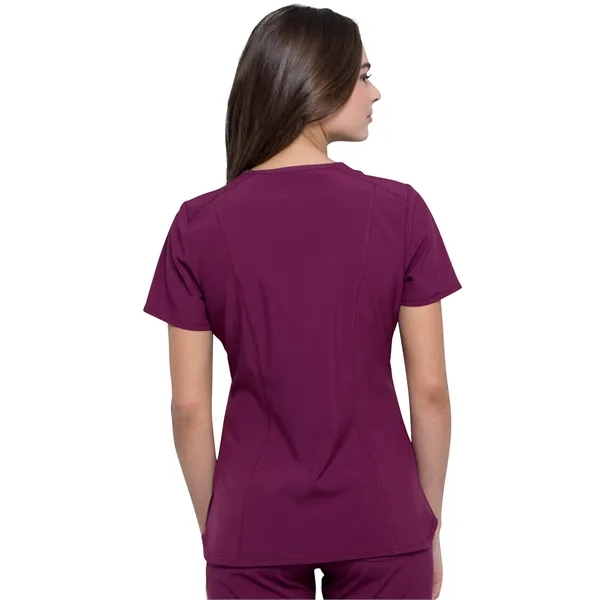 Infinity - Women's 2 Pocket Princess Seams V-Neck Top - Infinity - Women's 2 Pocket Princess Seams V-Neck Top - Image 16 of 17