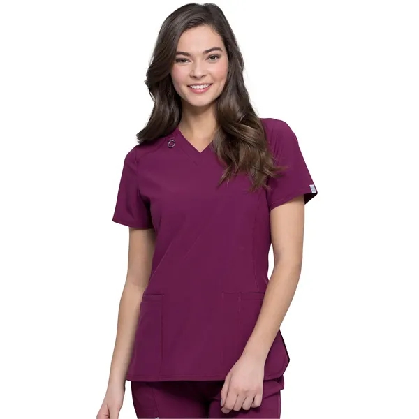 Infinity - Women's 2 Pocket Princess Seams V-Neck Top - Infinity - Women's 2 Pocket Princess Seams V-Neck Top - Image 17 of 17