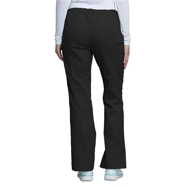 Cherokee - Workwear Core Stretch - Mid Rise Drawstring Ca... - Cherokee - Workwear Core Stretch - Mid Rise Drawstring Ca... - Image 1 of 17