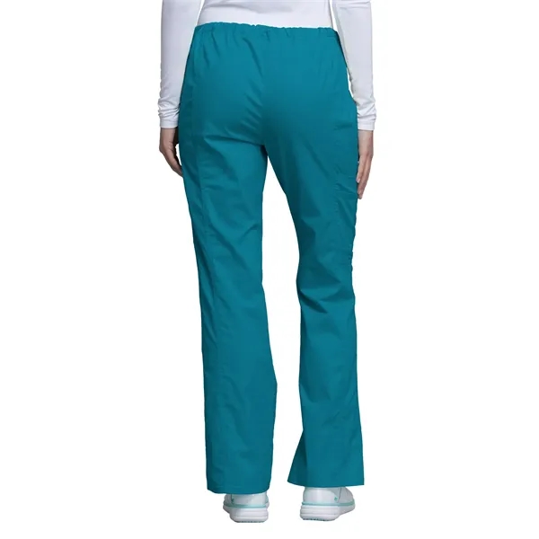 Cherokee - Workwear Core Stretch - Mid Rise Drawstring Ca... - Cherokee - Workwear Core Stretch - Mid Rise Drawstring Ca... - Image 2 of 17