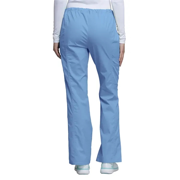 Cherokee - Workwear Core Stretch - Mid Rise Drawstring Ca... - Cherokee - Workwear Core Stretch - Mid Rise Drawstring Ca... - Image 4 of 17