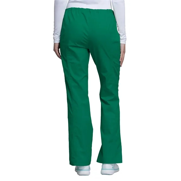 Cherokee - Workwear Core Stretch - Mid Rise Drawstring Ca... - Cherokee - Workwear Core Stretch - Mid Rise Drawstring Ca... - Image 6 of 17