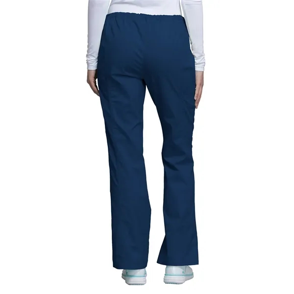 Cherokee - Workwear Core Stretch - Mid Rise Drawstring Ca... - Cherokee - Workwear Core Stretch - Mid Rise Drawstring Ca... - Image 8 of 17
