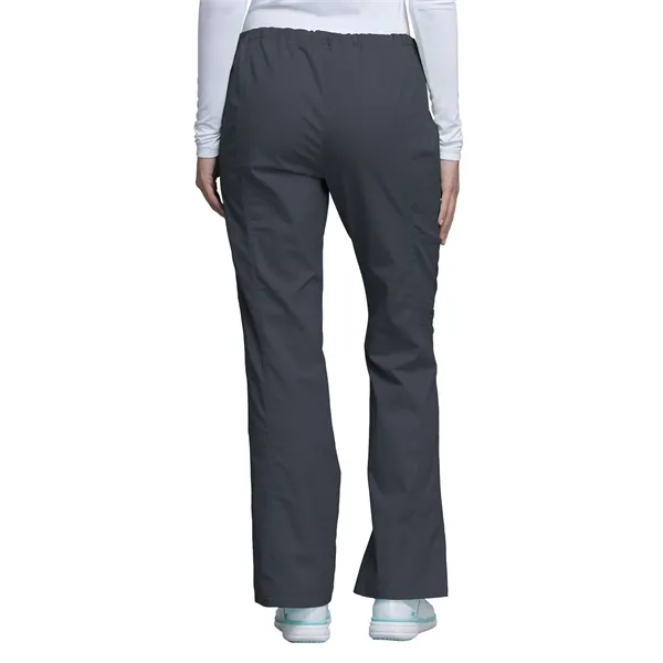 Cherokee - Workwear Core Stretch - Mid Rise Drawstring Ca... - Cherokee - Workwear Core Stretch - Mid Rise Drawstring Ca... - Image 10 of 17