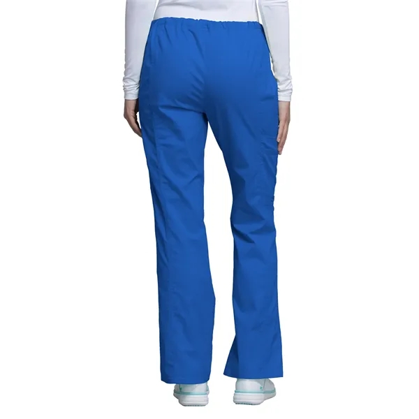 Cherokee - Workwear Core Stretch - Mid Rise Drawstring Ca... - Cherokee - Workwear Core Stretch - Mid Rise Drawstring Ca... - Image 12 of 17