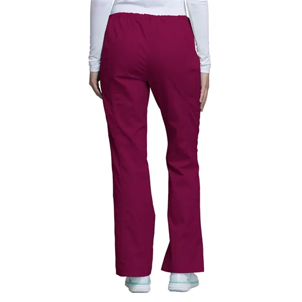 Cherokee - Workwear Core Stretch - Mid Rise Drawstring Ca... - Cherokee - Workwear Core Stretch - Mid Rise Drawstring Ca... - Image 16 of 17