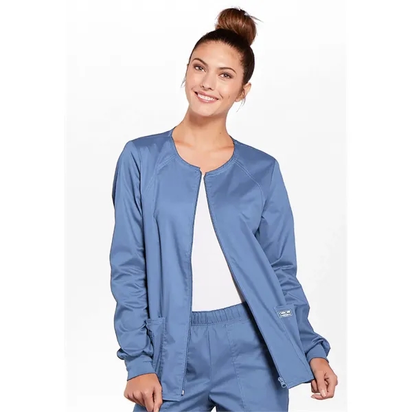 Cherokee - Workwear Core Stretch - Zip Front - Cherokee - Workwear Core Stretch - Zip Front - Image 5 of 17