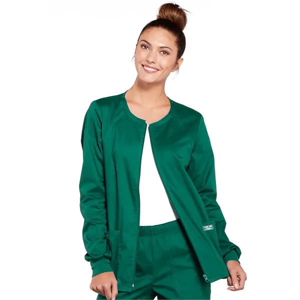 Cherokee - Workwear Core Stretch - Zip Front - Cherokee - Workwear Core Stretch - Zip Front - Image 7 of 17